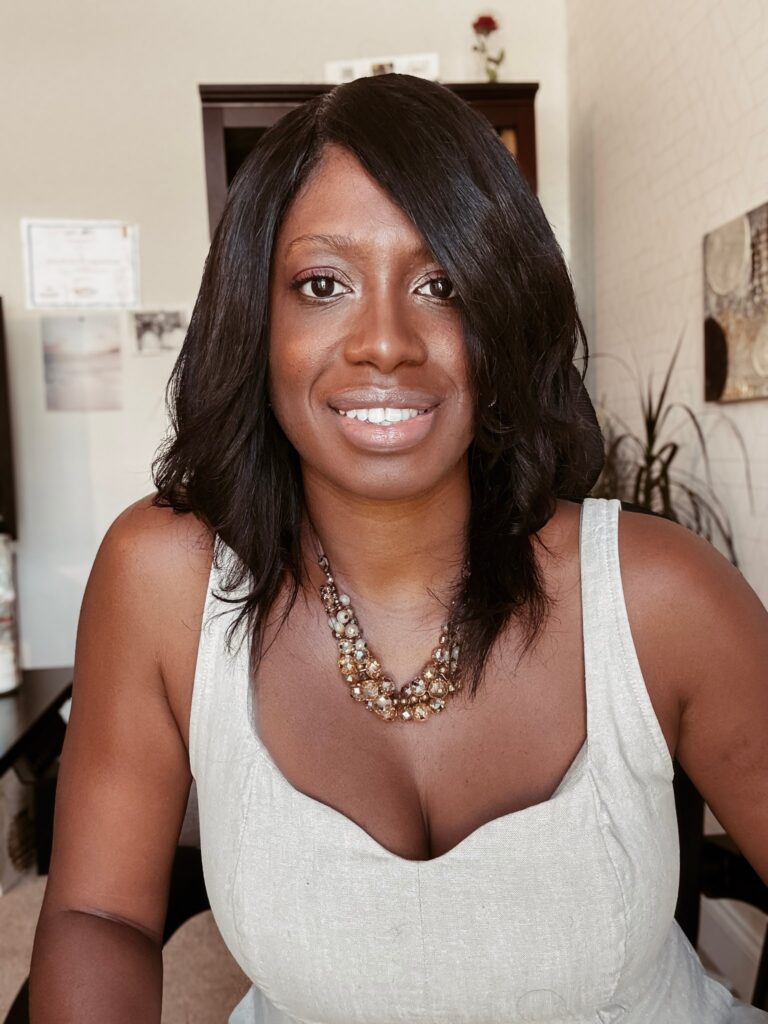 Darla, founder of The Sovereign Woman Shop and guide for somatic manifestation