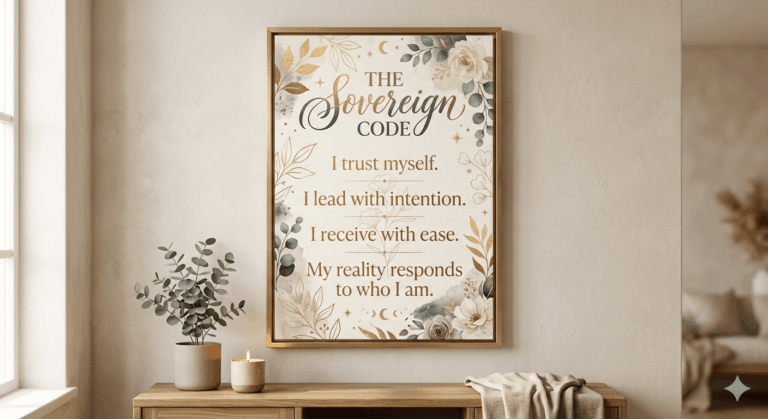 Spiritual rebirth tools and manifestation journal mockups for women